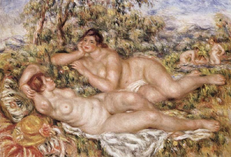Pierre Renoir The Bathers Spain oil painting art